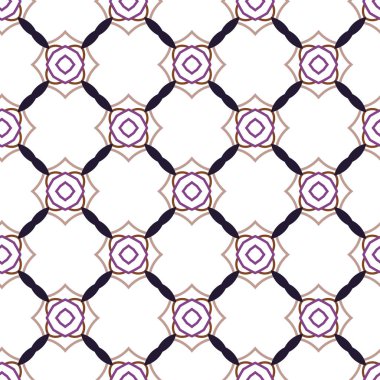 Kusursuz Vektör Deseni. Geometrik Süsleme Biçiminde Arkaplan DokusuName.
