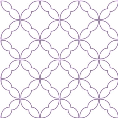 Kusursuz Vektör Deseni. Geometrik Süsleme Biçiminde Arkaplan DokusuName.