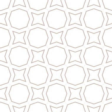 Kusursuz Vektör Deseni. Geometrik Süsleme Biçiminde Arkaplan DokusuName.