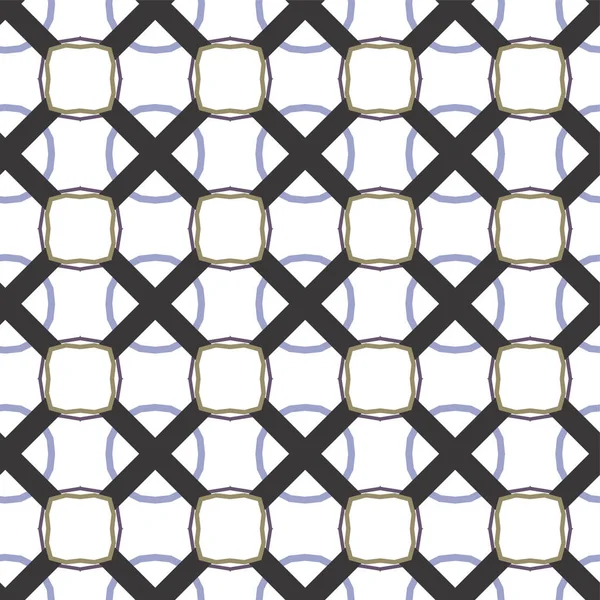 Schema Vettoriale Senza Soluzione Continuità Struttura Sfondo Stile Ornamentale Geometrico — Vettoriale Stock