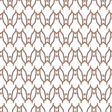 Dikişsiz geometrik süs vektör deseni. Soyut arka plan