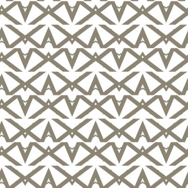 Dikişsiz geometrik süs vektör deseni. Soyut arka plan