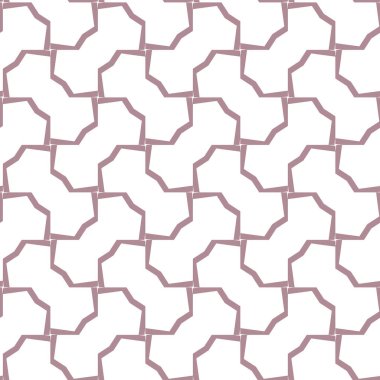 Dikişsiz geometrik süs vektör deseni. Soyut arka plan