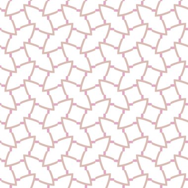 Geometrik süslemeli vektör deseni. Kusursuz tasarım dokusu.