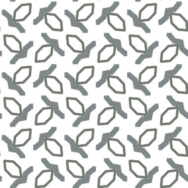 Geometrik süslemeli vektör deseni. Kusursuz tasarım dokusu.