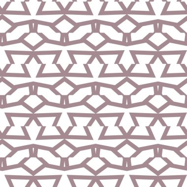 Geometrik süslemeli vektör deseni. Kusursuz tasarım dokusu.