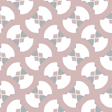 Geometrik süslemeli vektör deseni. Kusursuz tasarım dokusu.