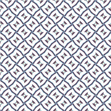 geometrik süsleme biçiminde kusursuz vektör deseni