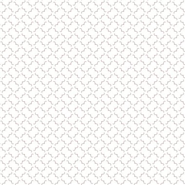 geometrik süsleme biçiminde kusursuz vektör deseni