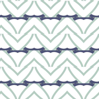 Dikişsiz geometrik süs vektör deseni. Soyut arka plan