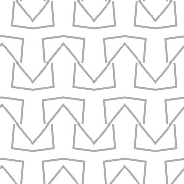 Dikişsiz geometrik süs vektör deseni. Soyut arka plan