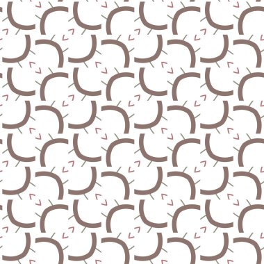 Geometrik süslemeli vektör deseni. Kusursuz tasarım dokusu.