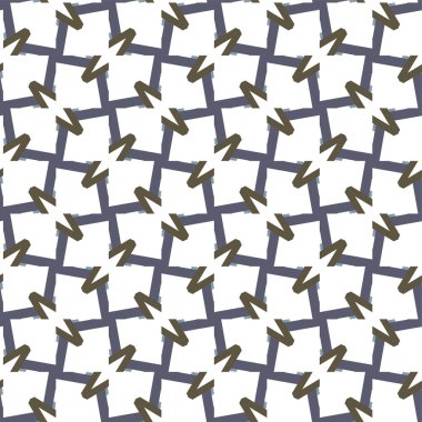 Kusursuz Vektör Deseni. Geometrik Süsleme Biçiminde Arkaplan DokusuName.