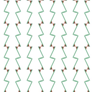 Kusursuz Vektör Deseni. Geometrik Süsleme Biçiminde Arkaplan DokusuName.