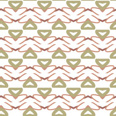 Kusursuz Vektör Deseni. Geometrik Süsleme Biçiminde Arkaplan DokusuName.