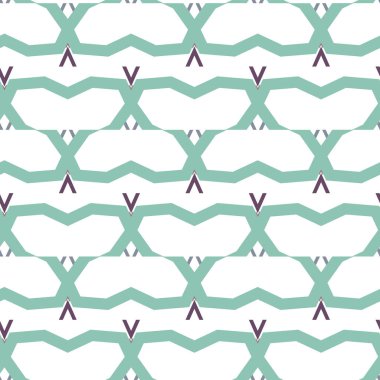 Kusursuz Vektör Deseni. Geometrik Süsleme Biçiminde Arkaplan DokusuName.