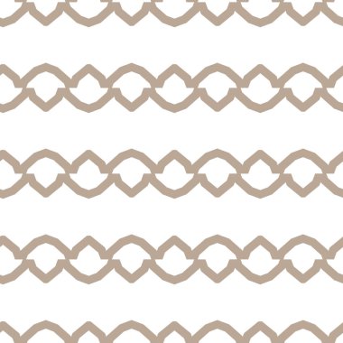 Dikişsiz geometrik süs vektör deseni. Soyut arka plan