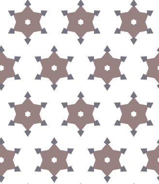 geometrik süsleme biçiminde kusursuz vektör deseni