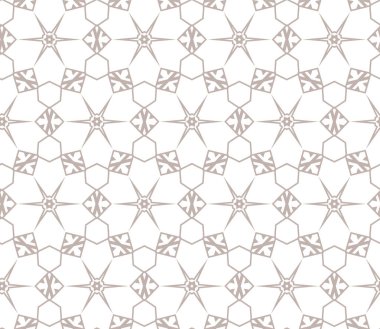 geometrik süsleme biçiminde kusursuz vektör deseni