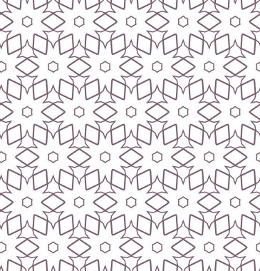 geometrik süsleme biçiminde kusursuz vektör deseni