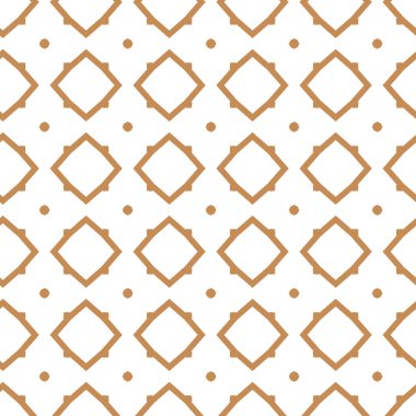 Geometrik süslemeli vektör deseni. Kusursuz tasarım dokusu.