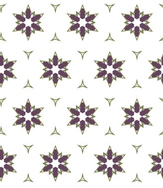 Geometrik süslemeli vektör deseni. Kusursuz tasarım dokusu.