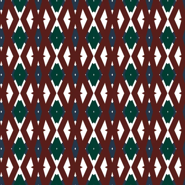 Motif Vectoriel Sans Couture Dans Style Ornemental Géométrique — Image vectorielle