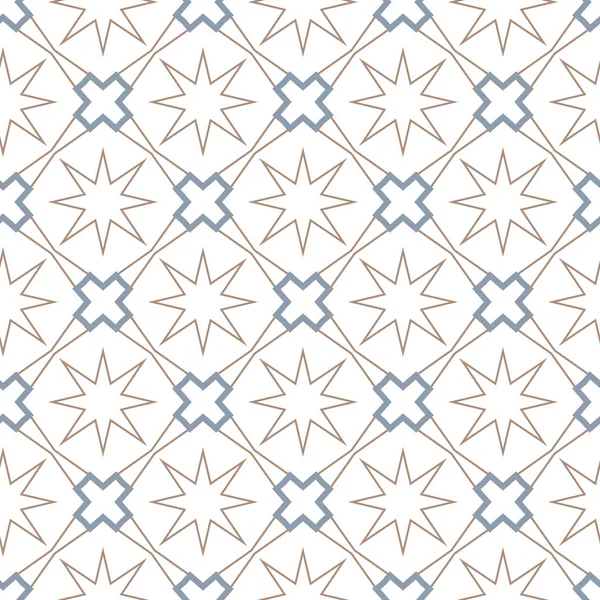 geometrik süsleme biçiminde kusursuz vektör deseni