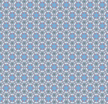 Kusursuz Vektör Deseni. Geometrik Süsleme Biçiminde Arkaplan DokusuName.