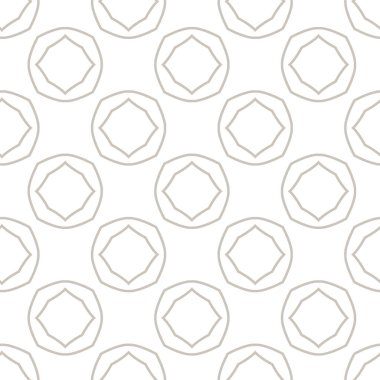 Kusursuz Vektör Deseni. Geometrik Süsleme Biçiminde Arkaplan DokusuName.