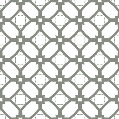 geometrik süsleme biçiminde kusursuz vektör deseni