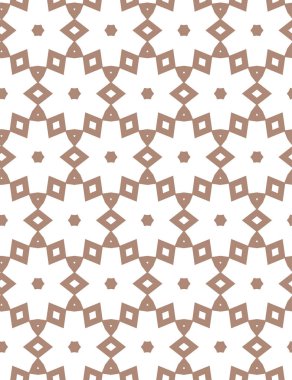 geometrik süsleme biçiminde kusursuz vektör deseni
