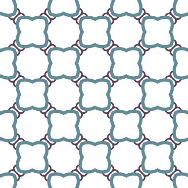 geometrik süsleme biçiminde kusursuz vektör deseni