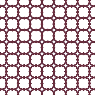 geometrik süsleme biçiminde kusursuz vektör deseni