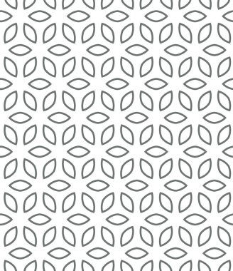 geometrik süsleme biçiminde kusursuz vektör deseni