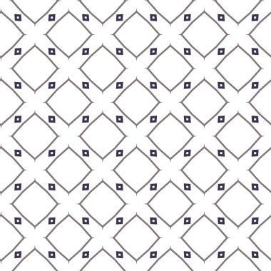 geometrik süsleme biçiminde kusursuz vektör deseni