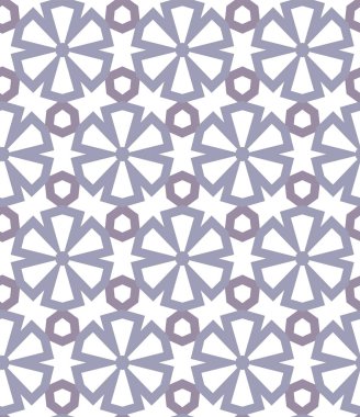 geometrik süsleme biçiminde kusursuz vektör deseni