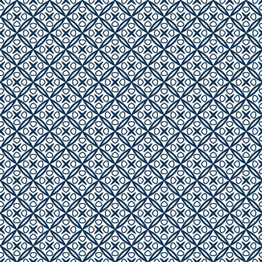 Dikişsiz geometrik süs vektör deseni. Soyut arka plan