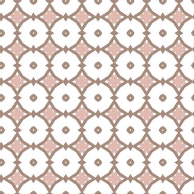 Geometrik süslemeli vektör deseni. Kusursuz tasarım dokusu.