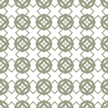 Geometrik süslemeli vektör deseni. Kusursuz tasarım dokusu.