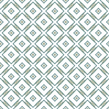 Geometrik süslemeli vektör deseni. Kusursuz tasarım dokusu.