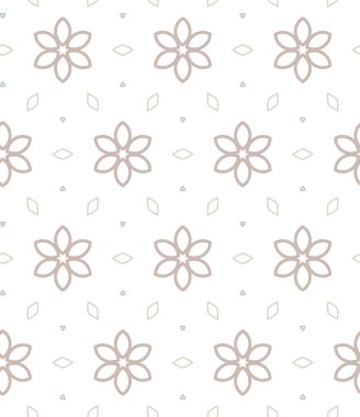 Geometrik süslemeli vektör deseni. Kusursuz tasarım dokusu.