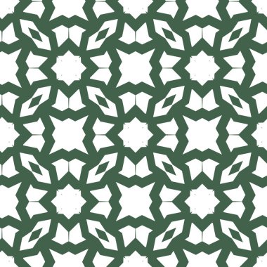 geometrik süsleme biçiminde kusursuz vektör deseni