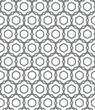 geometrik süsleme biçiminde kusursuz vektör deseni
