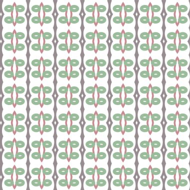 geometrik süsleme biçiminde kusursuz vektör deseni
