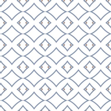 Dikişsiz geometrik süs vektör deseni. Soyut arka plan