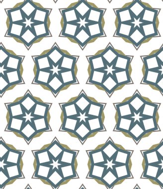 Kusursuz Vektör Deseni. Geometrik Süsleme Biçiminde Arkaplan DokusuName.