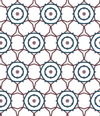 Kusursuz Vektör Deseni. Geometrik Süsleme Biçiminde Arkaplan DokusuName.