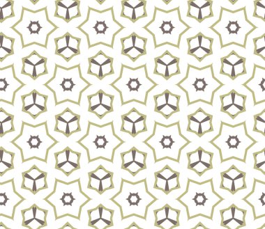 Kusursuz Vektör Deseni. Geometrik Süsleme Biçiminde Arkaplan DokusuName.