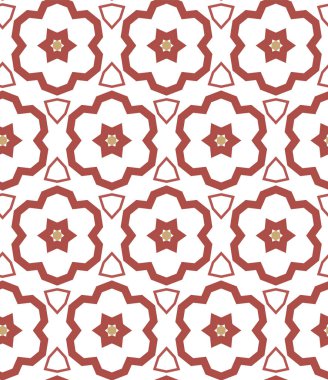 Kusursuz Vektör Deseni. Geometrik Süsleme Biçiminde Arkaplan DokusuName.